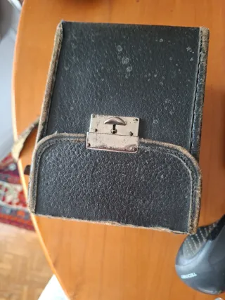 Cámara antigua fuelle Compur