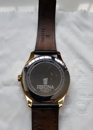 Reloj Festina Multifunción Thin-Multi Dorado