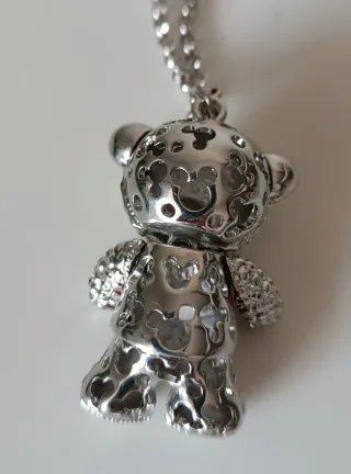 Colgante Oso Articulado con Cadena Larga