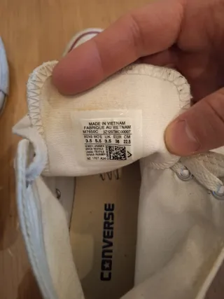 Converse donna bianche alte