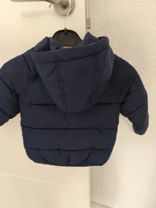 Abrigo bebé 9-12 meses azul