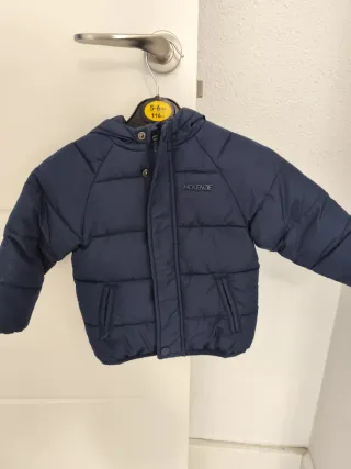 Abrigo bebé 9-12 meses azul