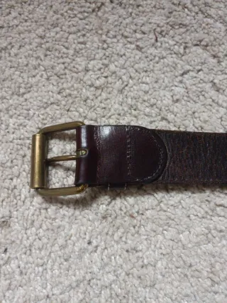 Cinturón de piel mujer