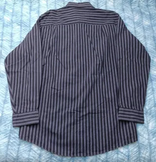 Calvin Klein Camisa Manga Larga Negra y Gr