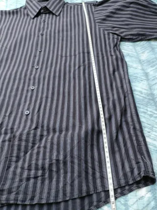 Calvin Klein Camisa Manga Larga Negra y Gr