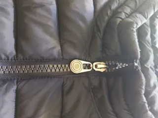 Chaleco acolchado hombre negro