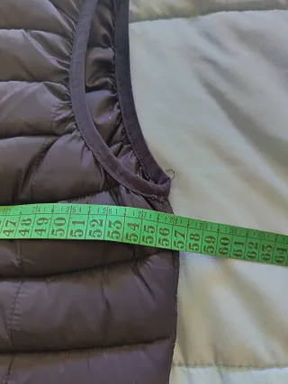 Chaleco acolchado hombre negro