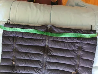 Chaleco acolchado hombre negro