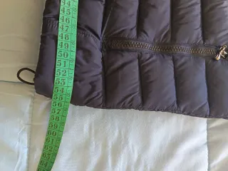 Chaleco acolchado hombre negro