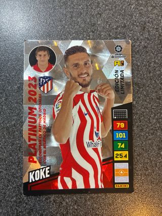 Cromos Panini La Liga: Vinicius, Koke, Griezmann