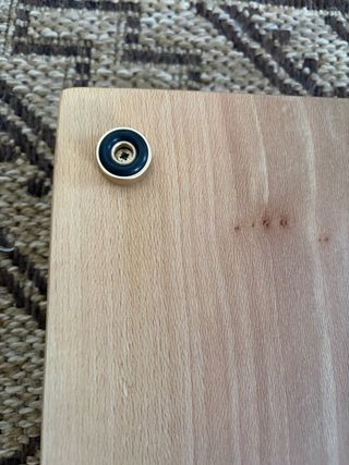 Tabla de corte, presentación en madera de platano