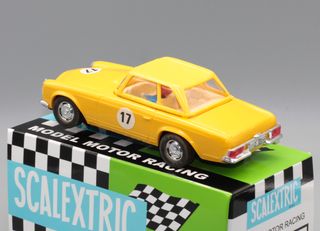 Mercedes 250 SL amarillo Scalextric/Reprotec