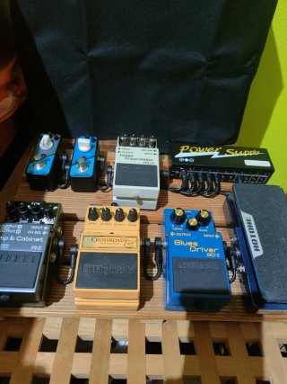 Pedalera Profesional PEDALES BOSS Y VALENTO. NUEVA