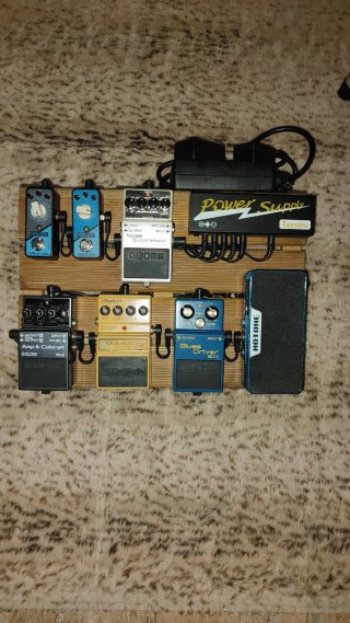 Pedalera Profesional PEDALES BOSS Y VALENTO. NUEVA