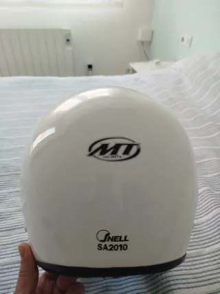 Casco Karting MT SA2010 Talla S Blanco