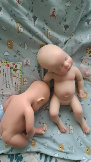 Reborn de silicona total 33cm 180€ cada uno