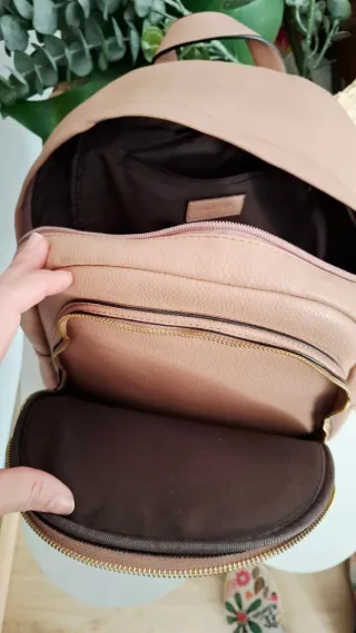 Mochila Parfois rosa palo