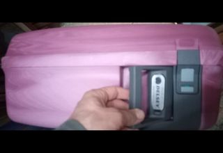 Maleta grande Delsey granate