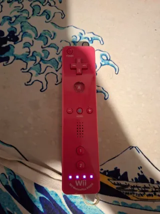 Mando Wii Motion Plus Rosa