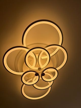 Lámpara Techo Moderna 3 Tonos