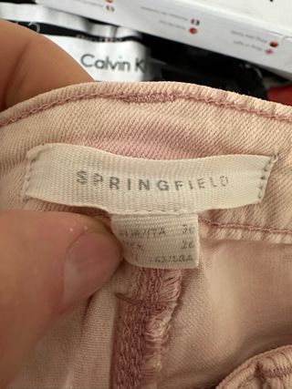 Pantalón Springfield Rosa palo