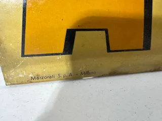 Insegna Gelati Albicocca Trinacria Borroni