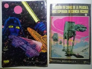 Lote 3 Cómics Star Wars Clásico. Año 1980