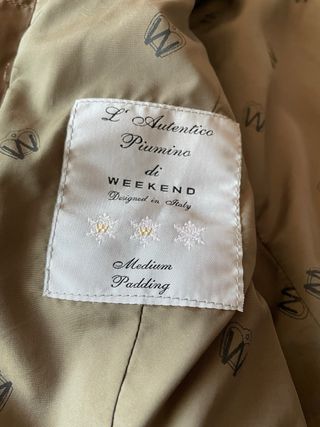 Plumífero Max Mara Marrón