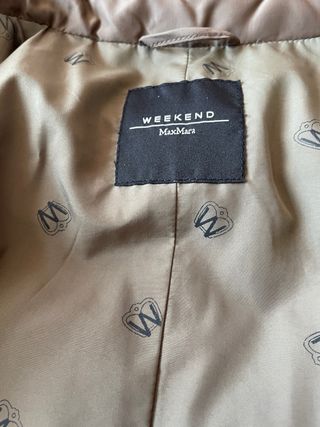 Plumífero Max Mara Marrón