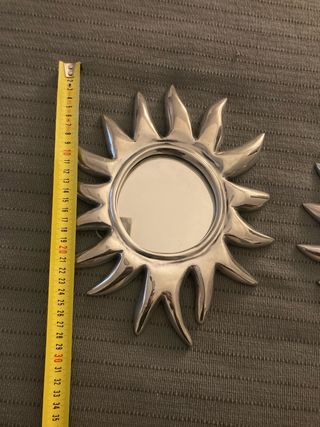 3 Specchi in Sol di peltro