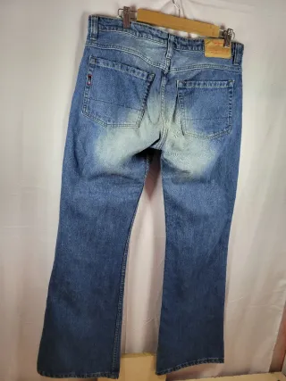 Vaqueros Pepe Jeans Mujer W34 L32 Estilo Campana