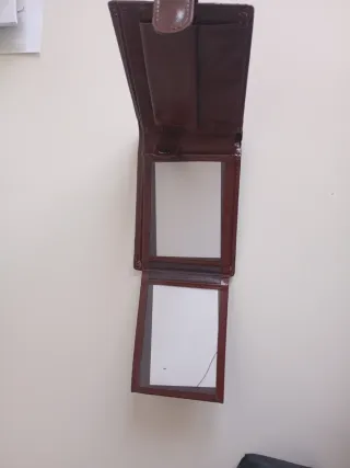 Cartera DEARPOLAR hombre piel marrón