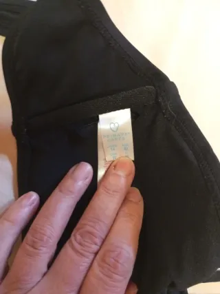 Top Bikinis Primark Negro y Verde