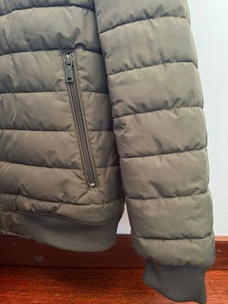 Cazadora acolchada hombre Celio verde talla L