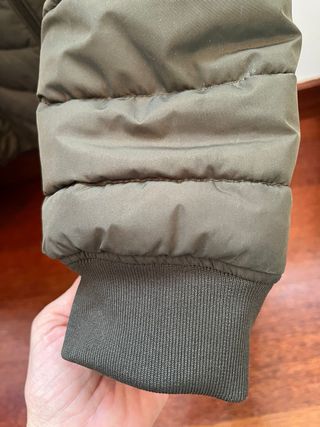 Cazadora acolchada hombre Celio verde talla L