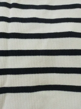 Jersey ZARA rayas niño con cremallera