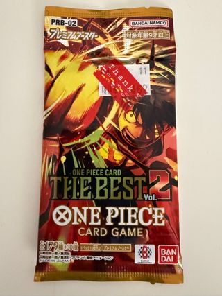 One Piece PRB-02 Premium Booster sin abrir