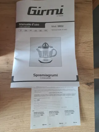 Spremiagrumi Girmi - Non funzionante