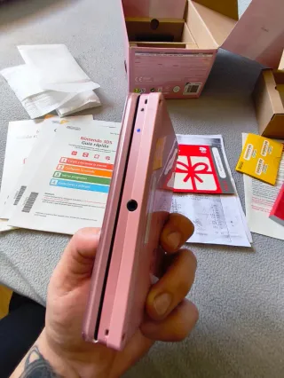 Nintendo 3DS Rosa Completa