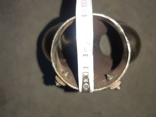 Cola de escape doble Inox