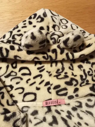 Pile leopardato beige/nero