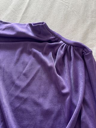 Camiseta H&M Lila Talla S