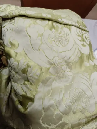 Falda Fallera Niña Oro y Verde