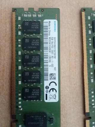 2x Samsung 8GB DDR4 RAM Módulos