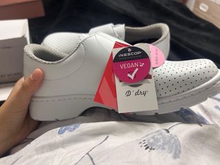 Zapatillas Trabajo D'dry Blancas Talla 38