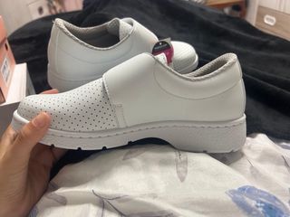 Zapatillas Trabajo D'dry Blancas Talla 38