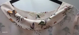 Vestido corto Lili Sidonio estampado animales