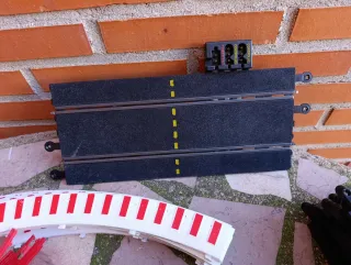 Lote Scalextric: Rectas, Curvas y Accesorios