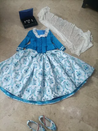 Traje Fallera Niña 7-8 Años
