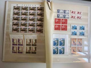 Clasificador con sellos Europa CEPT nuevos.